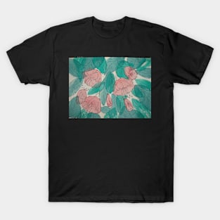 unique contempory floral pattern T-Shirt